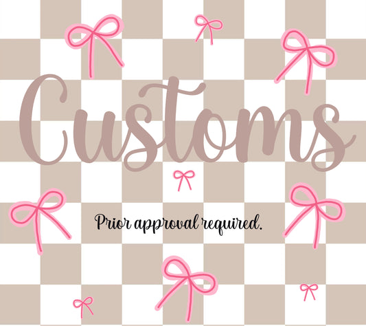 ADULT SIZE CUSTOM SHIRTS! ✨